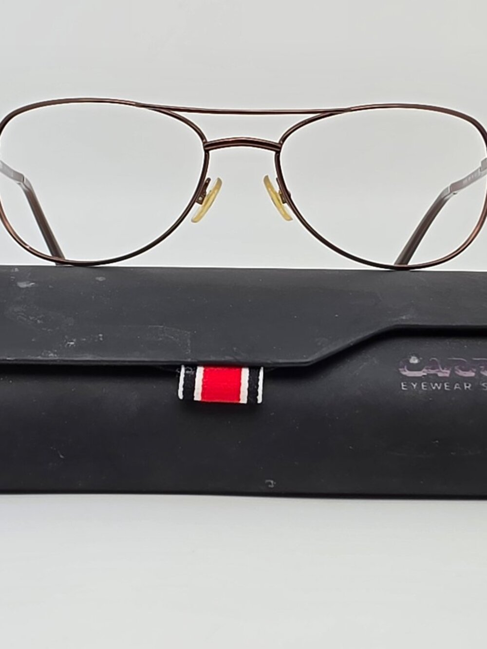 Carrera CA928/S Shiny Bronze Aviator Sunglasses Frame w/ Flexhinge and Case 55mm